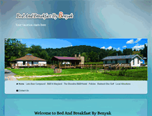 Tablet Screenshot of bedandbreakfastbybenyak.com